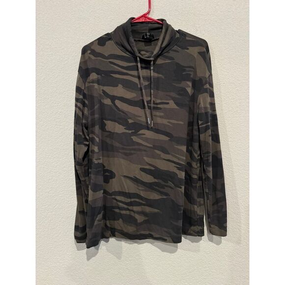 Nicole Miller Camouflage Sweatshirt – Size Small - Picture 1 of 5